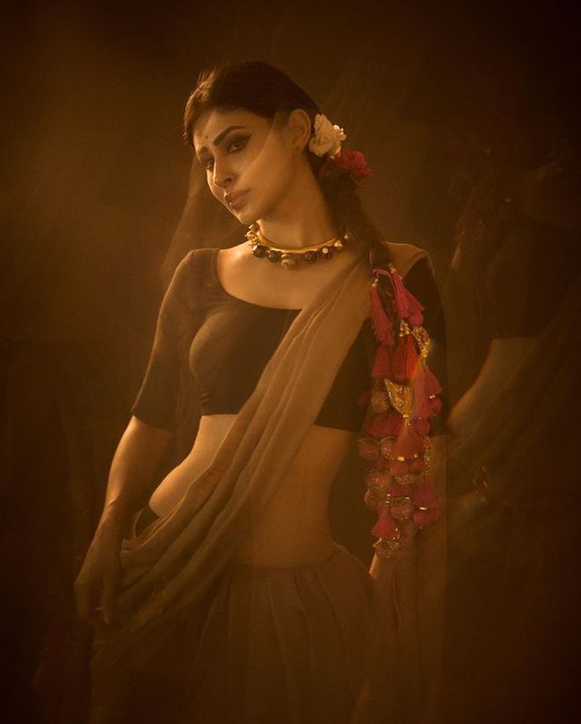 Lovely Vintage Looks Of Mouni Roy